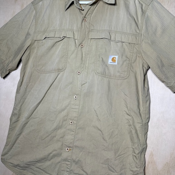 CARHARTT FORCE® RIDGEFIELD SOLID SHORT SLEEVE SHIRT Medium - Picture 3 of 8